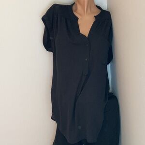 Pleione Black Blouse